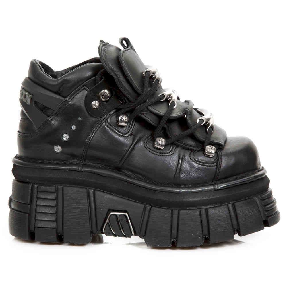 New Rock New Rock - M106S29 Platform sneakers - Black | Attitude Europe